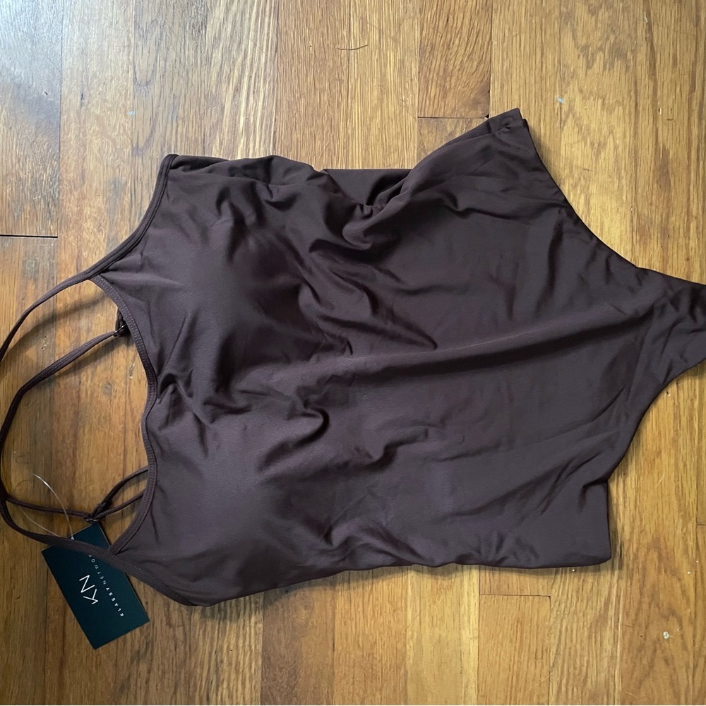 Brown bodysuit